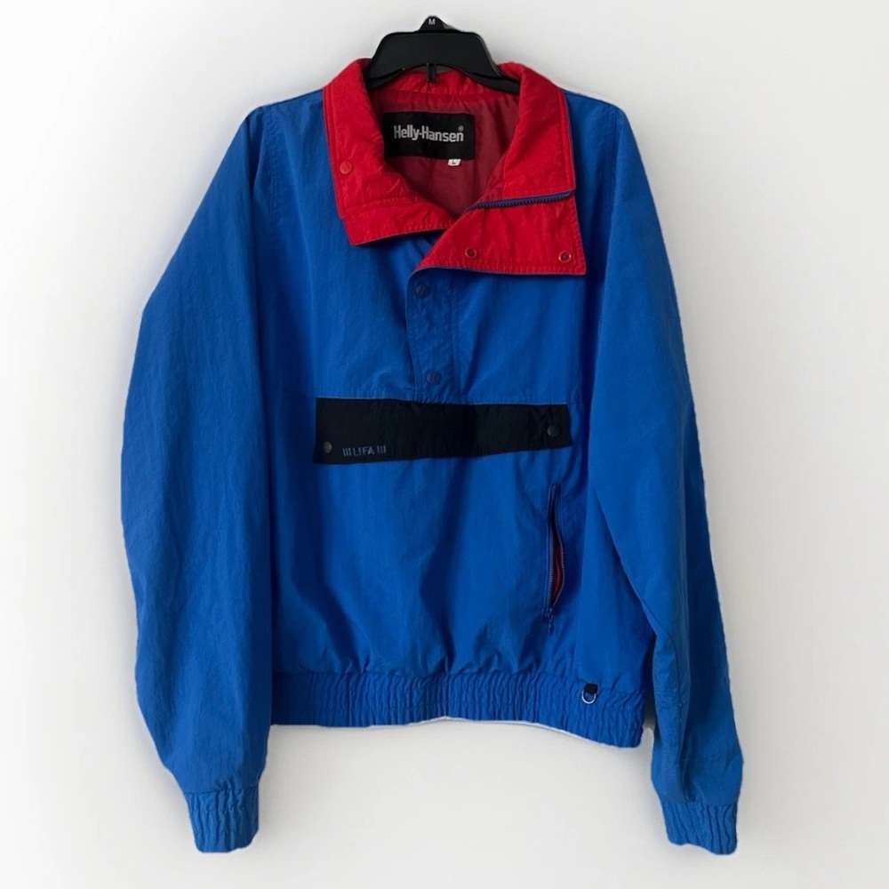 Helly Hansen Vtg Anorak half zip pullover